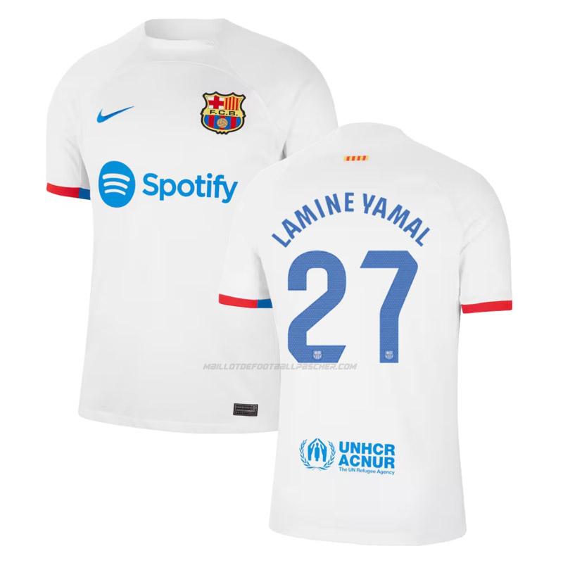 maillot lamine yamal barcelona 2ème 2023-24