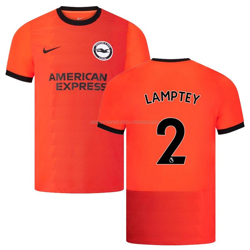 maillot lamptey brighton hove albion 2ème 2022-23