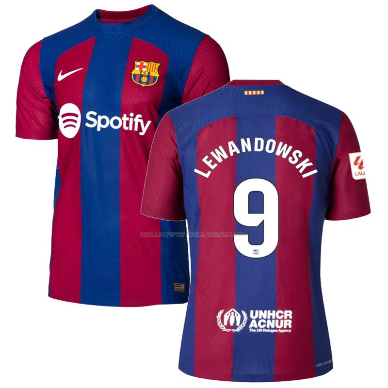 maillot lewandowski Édition player barcelona 1ème 2023-24