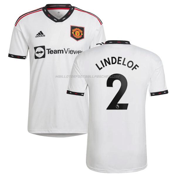 maillot lindelof manchester united 2ème 2022-23