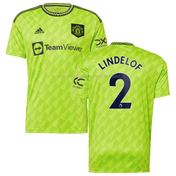 maillot lindelof manchester united 3ème 2022-23