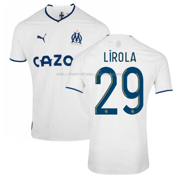 maillot lirola marseille 1ème 2022-23