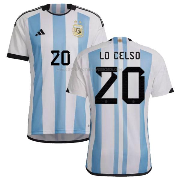 maillot lo celso argentina 1ème 2022