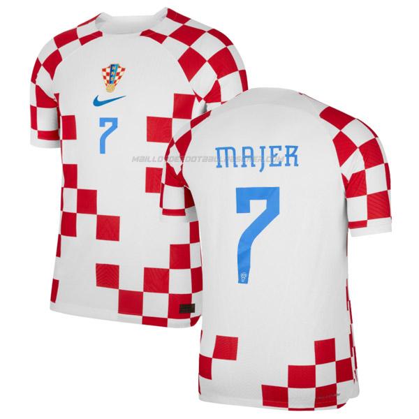 maillot majer coupe du monde croatie 1ème 2022