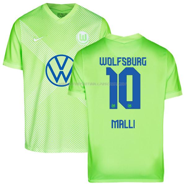 maillot malli wolfsburg 1ème 2020-21