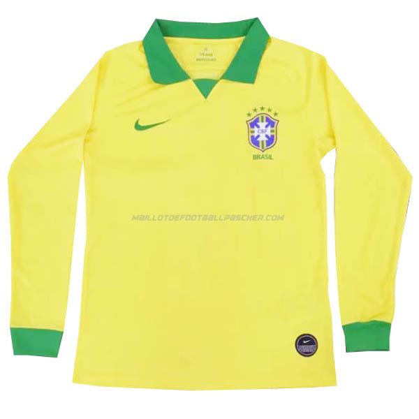 maillot manche longue brésil 1ème 2019-2020