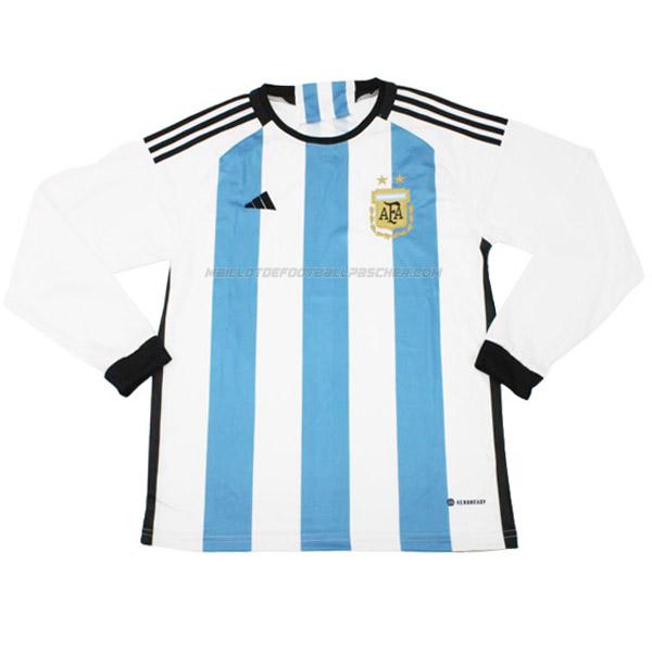 maillot manches longues coupe du monde argentina 1ème 2022