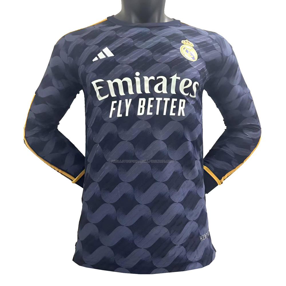 maillot manches longues Édition player real madrid 2ème 2023-24