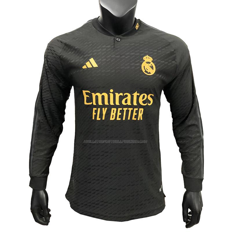 maillot manches longues Édition player real madrid 3ème 2023-24
