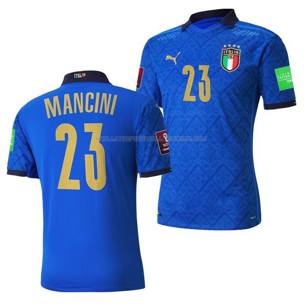 maillot mancini italie 1ème 2021-22
