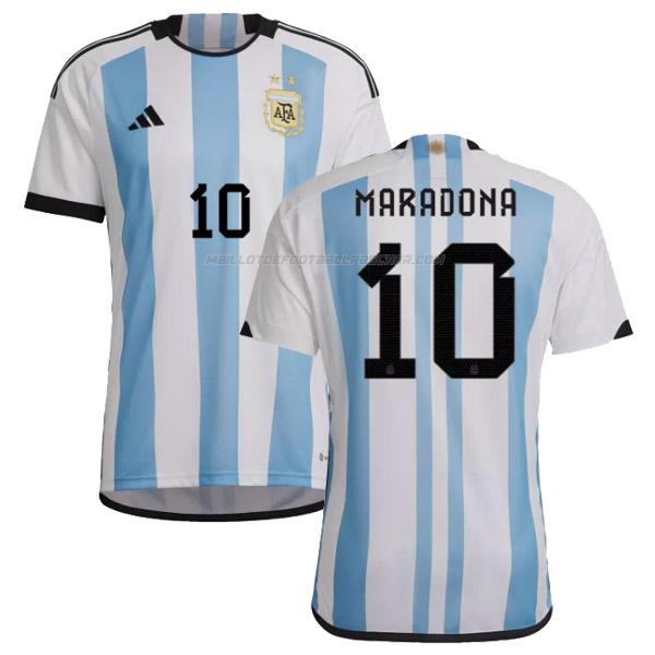 maillot maradona argentina 1ème 2022