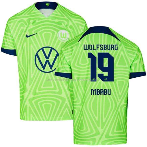 maillot mbabu wolfsburg 1ème 2022-23