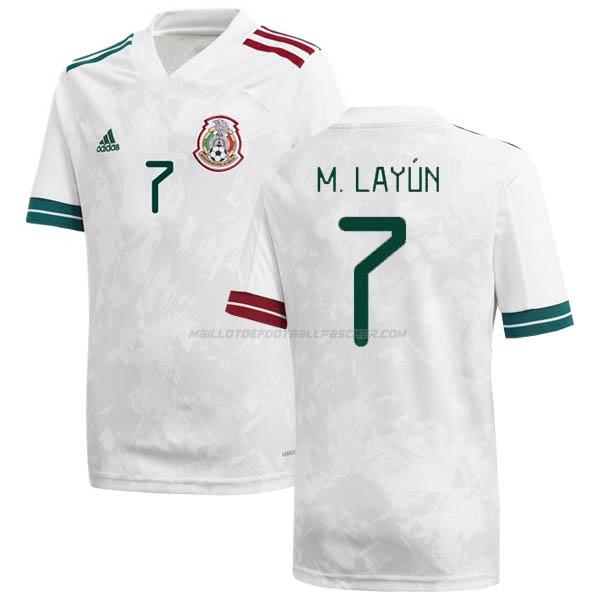 maillot miguel layun mexique 2ème 2020-2021