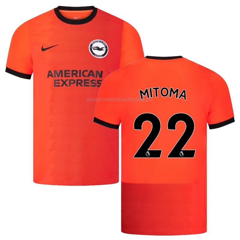 maillot mitoma brighton hove albion 2ème 2022-23