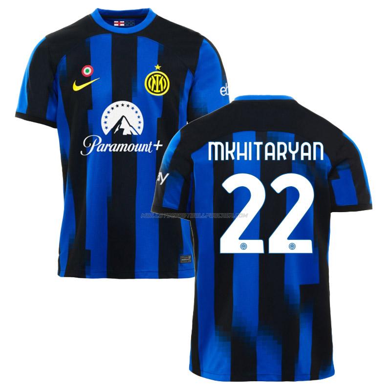 maillot mkhitaryan inter milan 1ème 2023-24