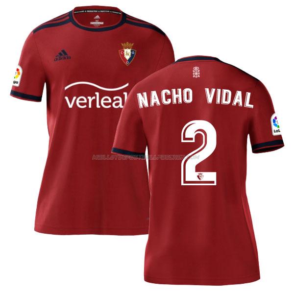 maillot nacho vidal osasuna 1ème 2021-22