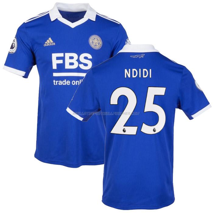 maillot ndidi leicester city 1ème 2022-23