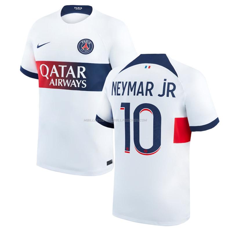 maillot neymar jr paris saint-germain 2ème 2023-24
