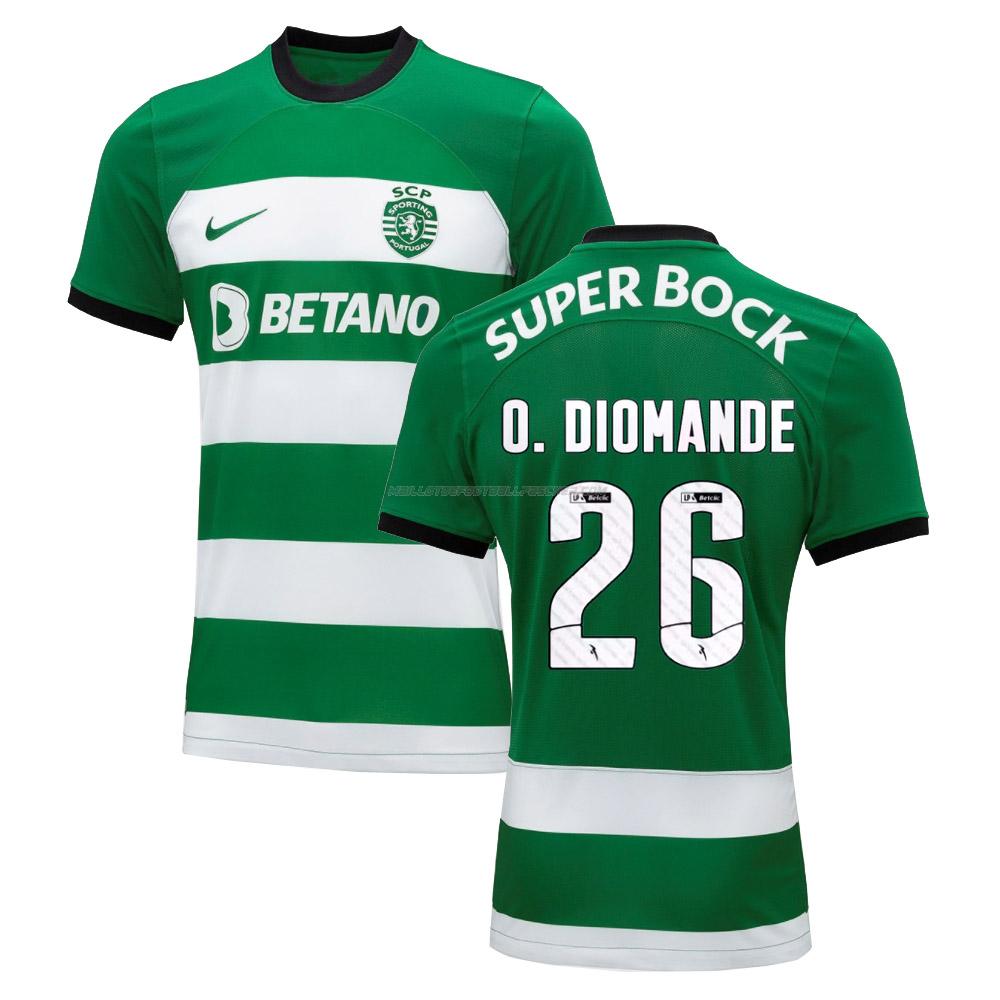 maillot o.diomande sporting cp 1ème 2023-24