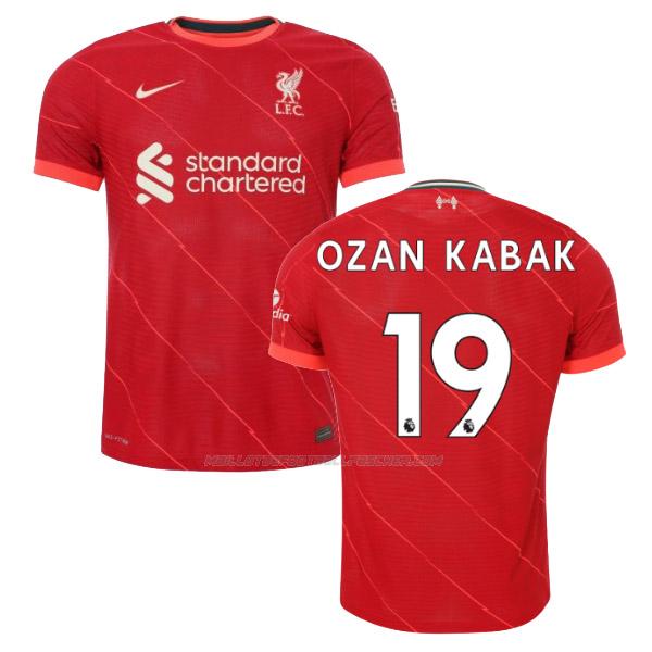 maillot ozan kabak liverpool 1ème 2021-22