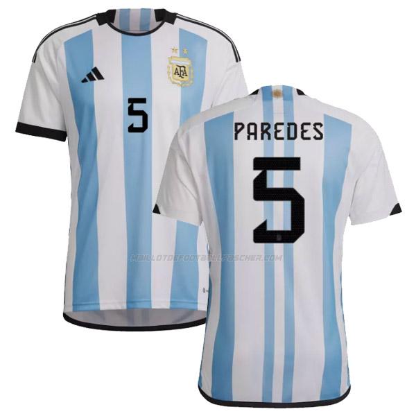 maillot paredes argentina 1ème 2022