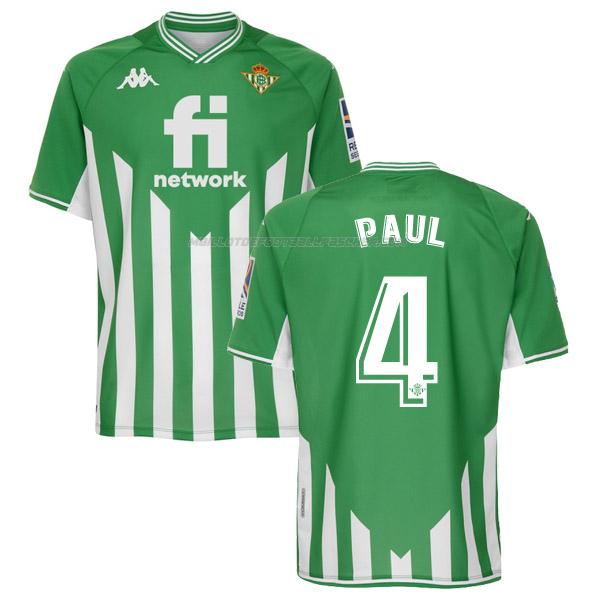 maillot paul real betis 1ème 2021-22
