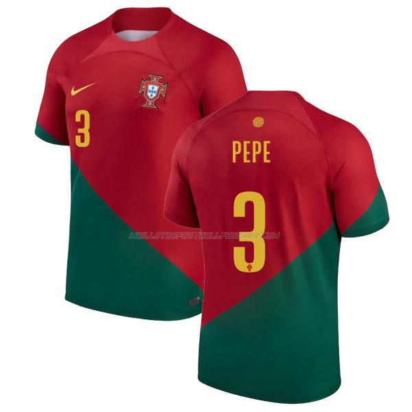 maillot pepe coupe du monde portugal 1ème 2022