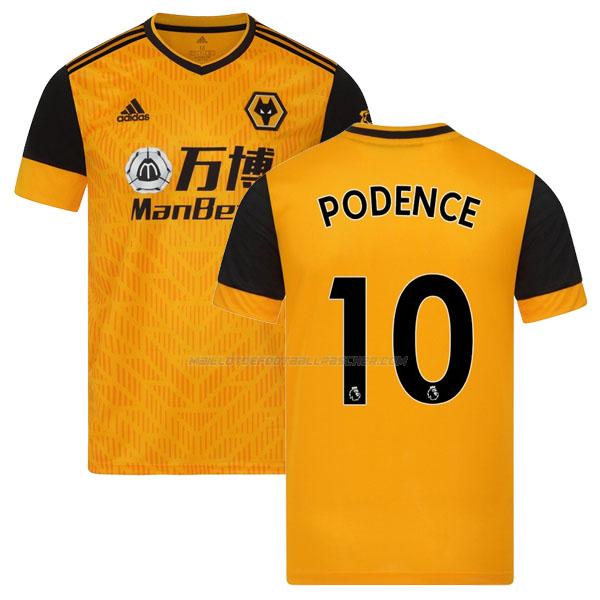 maillot podence wolverhampton wanderers 1ème 2020-21