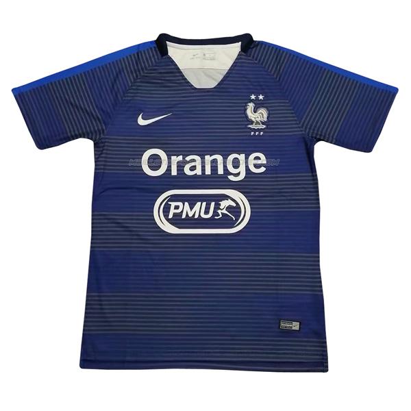 maillot pre-match france bleu foncé 2019-2020