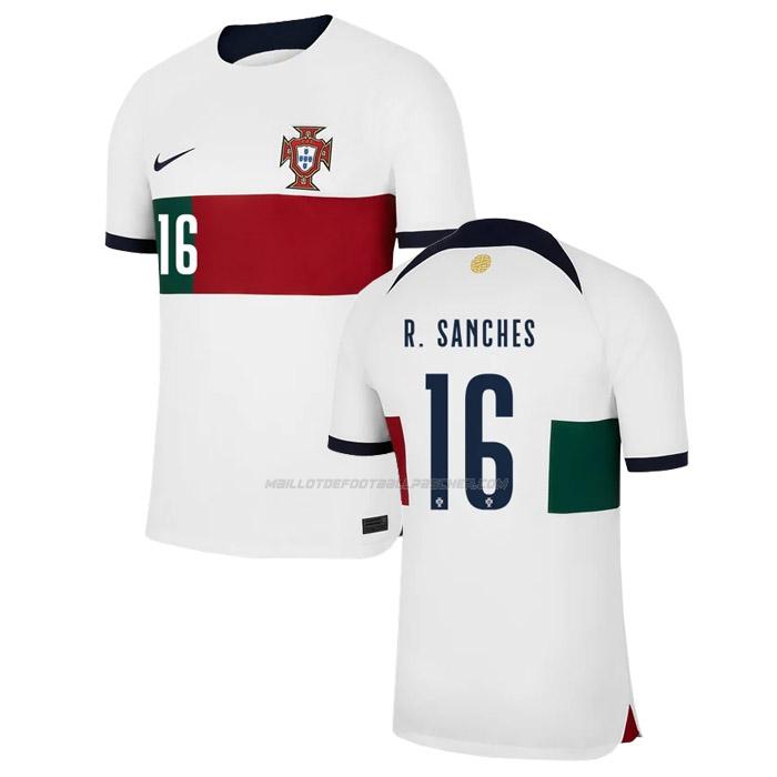 maillot r. sanches coupe du monde portugal 2ème 2022