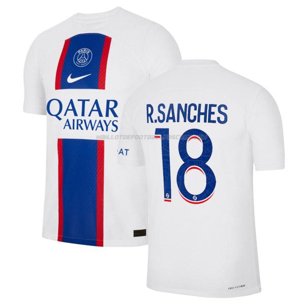 maillot r.sanches paris saint-germain 3ème 2022-23