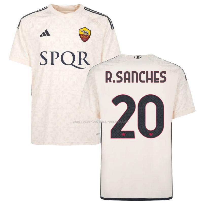 maillot r.sanches roma 2ème 2023-24