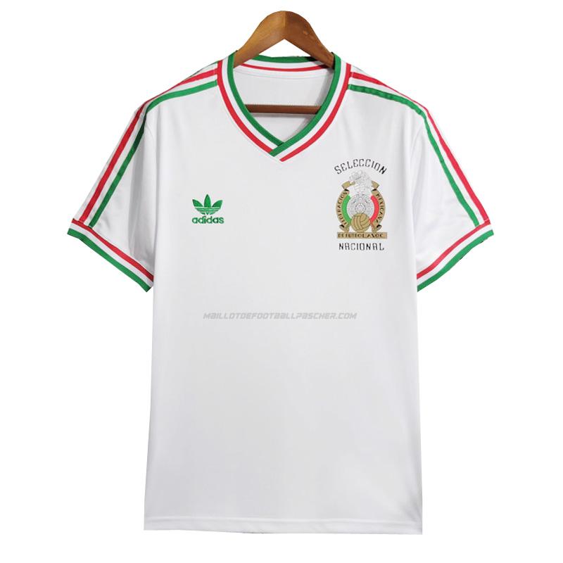 maillot remake mexique blanc 1985