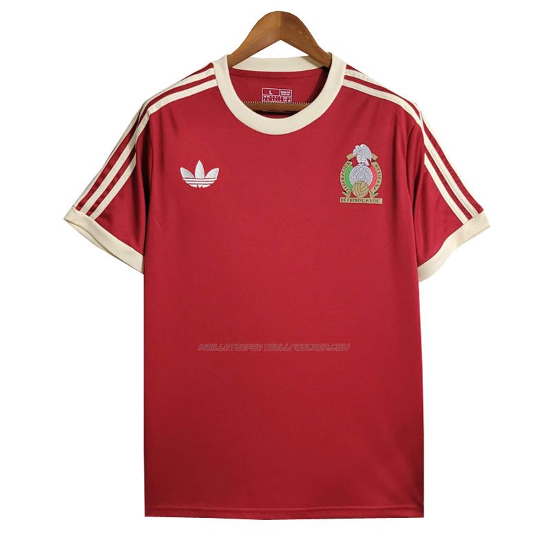maillot remake mexique rouge 1985