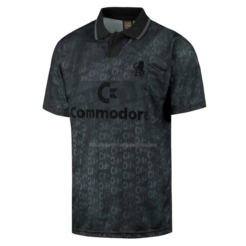 maillot retro black out chelsea 2023