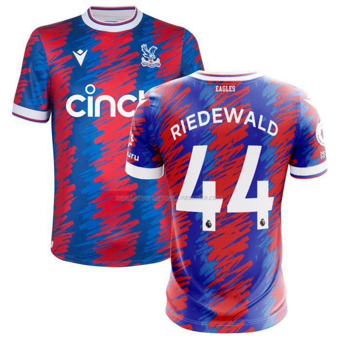 maillot riedewald crystal palace 1ème 2022-23