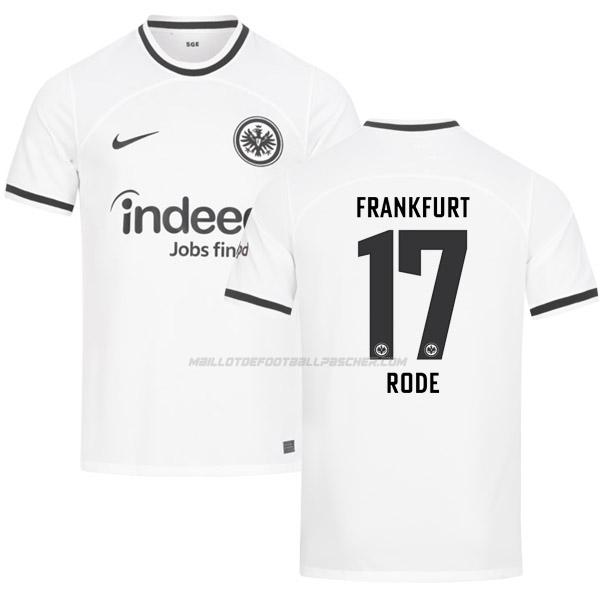maillot rode eintracht frankfurt 1ème 2022-23