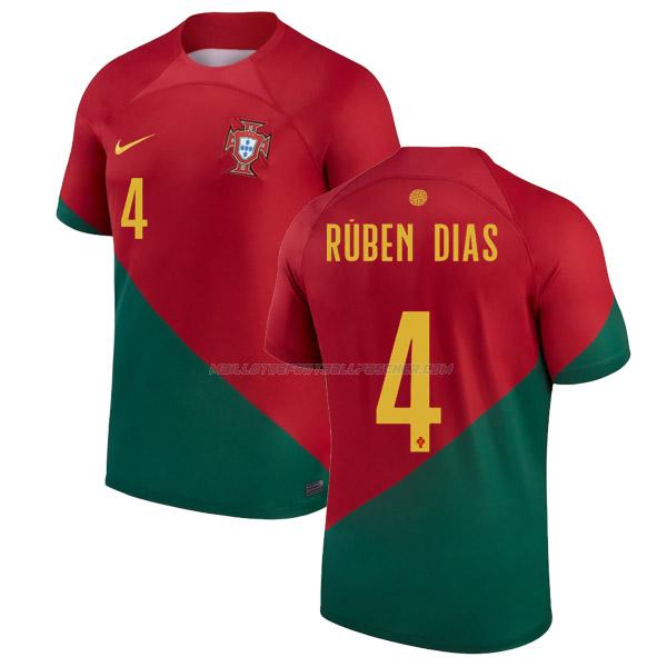 maillot ruben dias coupe du monde portugal 1ème 2022