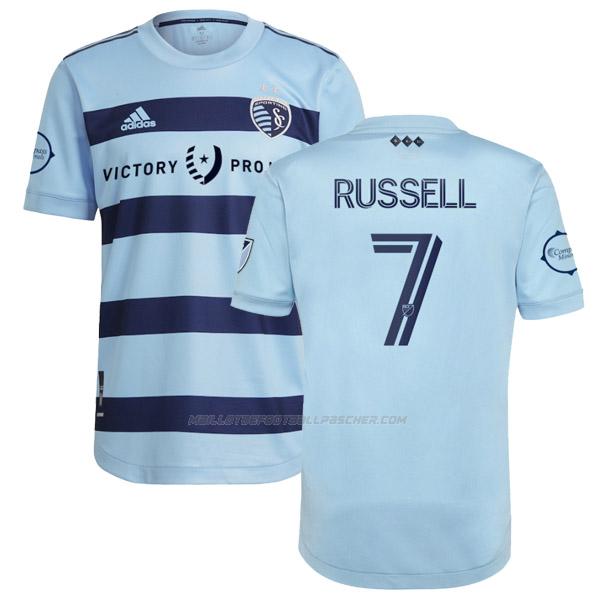 maillot russell sporting kansas city 1ème 2021-22