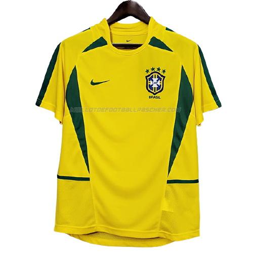 maillot rétro brésil 1ème 2002