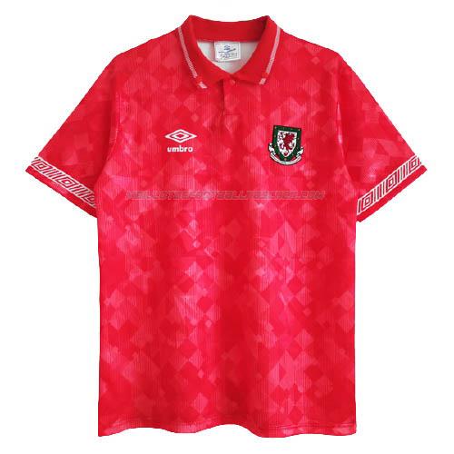 maillot rétro galles 1ème 1990-92