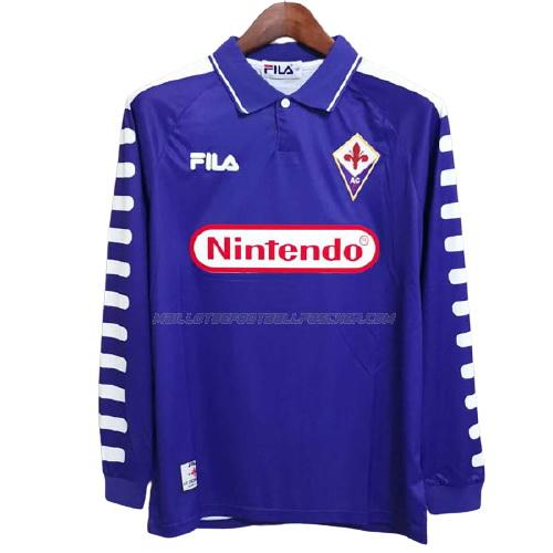 maillot rétro manche longue fiorentina 1ème 1998-99