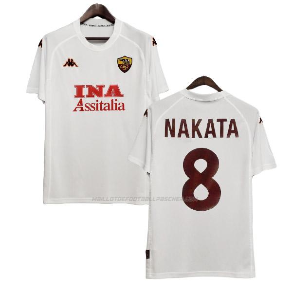 maillot rétro nakata roma 2ème 2000-2001