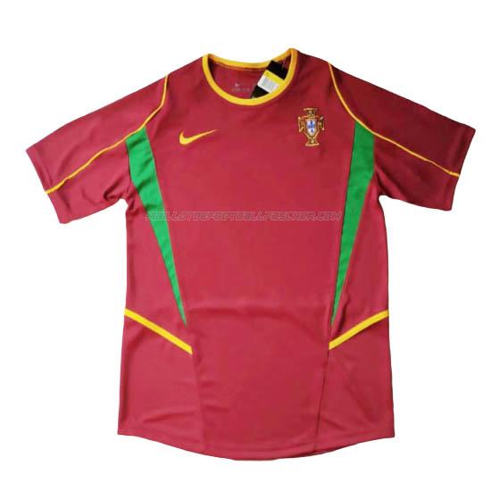 maillot rétro portugal 1ème 2002