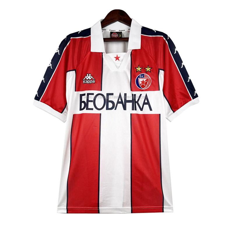 maillot rétro red star belgrade 1ème 1995-97