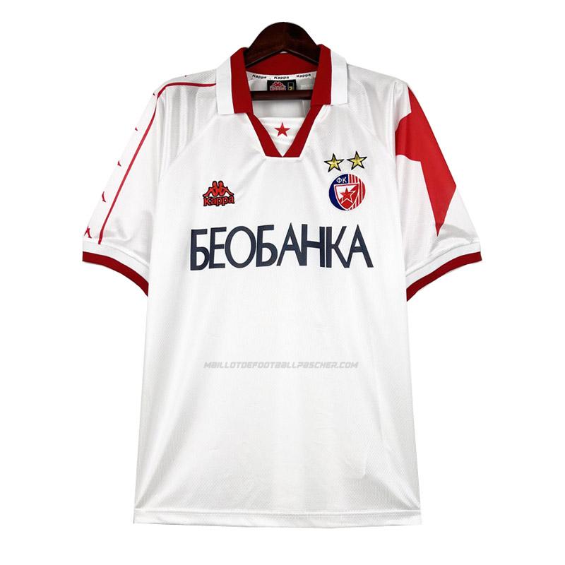 maillot rétro red star belgrade 2ème 1995-97
