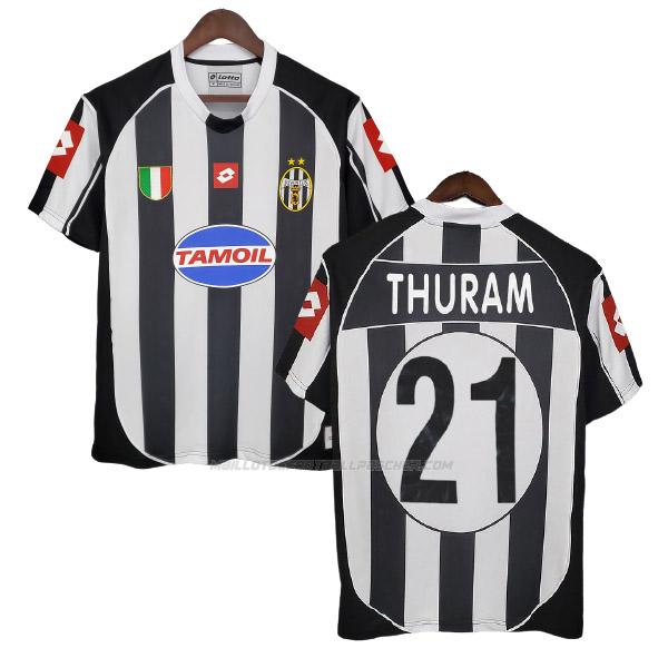 maillot rétro thuram juventus 1ème 2002-2003