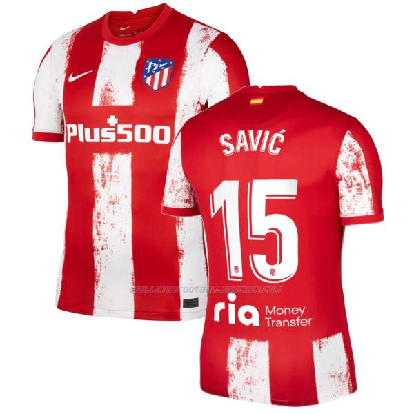 maillot savic atletico madrid 1ème 2021-22