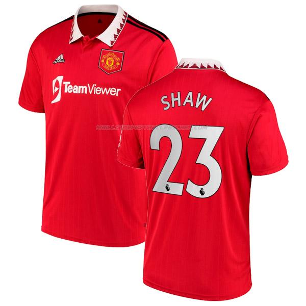 maillot shaw manchester united 1ème 2022-23