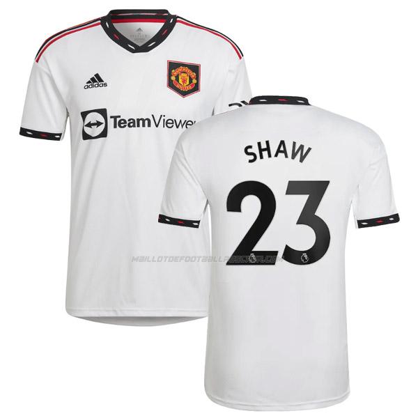 maillot shaw manchester united 2ème 2022-23